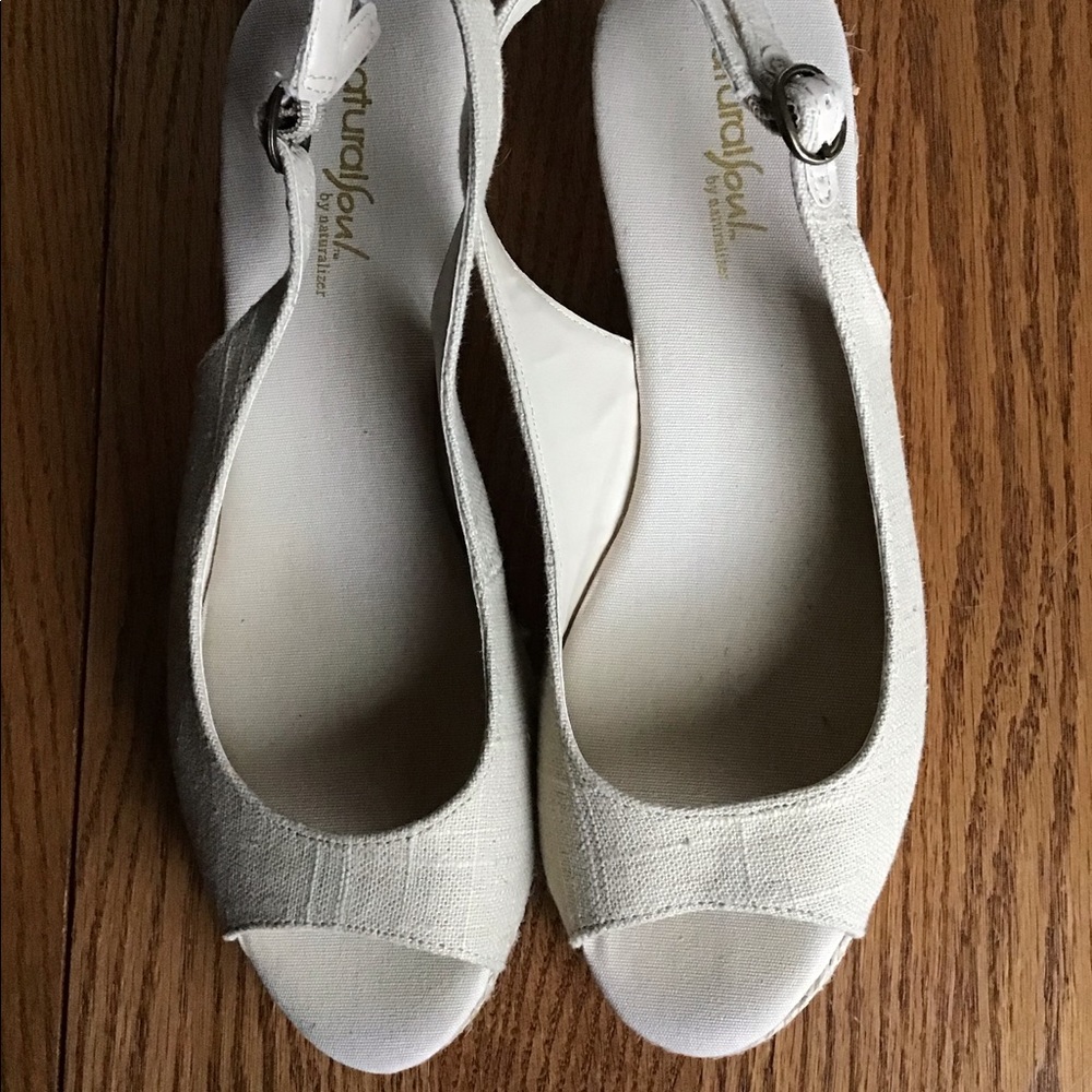 Natural Soul by Naturalizer Fabric Wedge Slide 9M